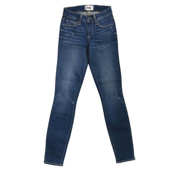 Paige Verdugo Ultra Skinny in Dixon Jeans - Women's Size 23 - Verdugo Blue - Picture 5 of 10